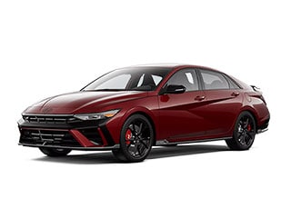 2026 Hyundai Elantra N Sedan Ultimate red